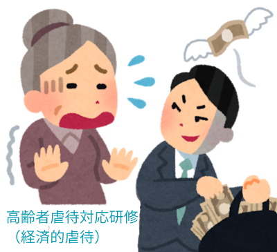 高齢者虐待対応研修 (経済的虐待)